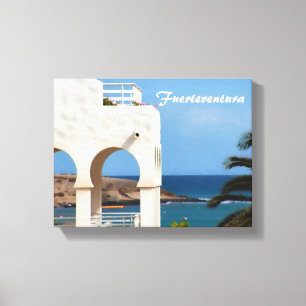 Impressão Em Tela Cartão de Fuerteventura