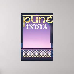 Impressão Em Tela Cartaz de férias de Pune, Maharashtra Índia