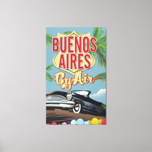 Impressão Em Tela Cartaz de férias em Buenos Aires, Argentina