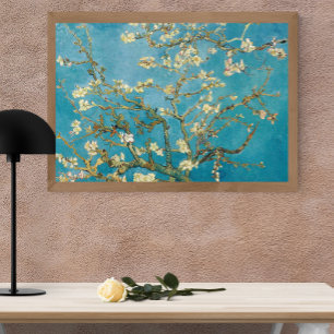 Impressão Em Tela Cartaz Flor de Amendoeira de Van Gogh (1890)