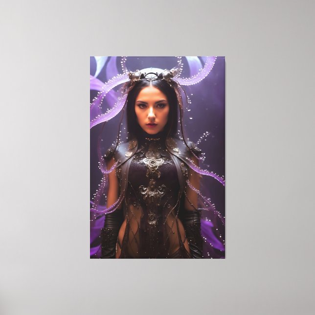 Impressão Em Tela Carybdea Brevipedalia 062 (Frente)