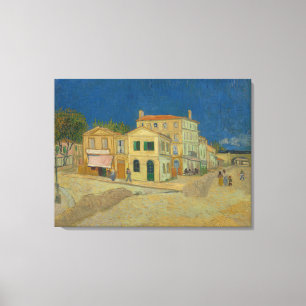 Impressão Em Tela Casa Amarela de Vincent van Gogh
