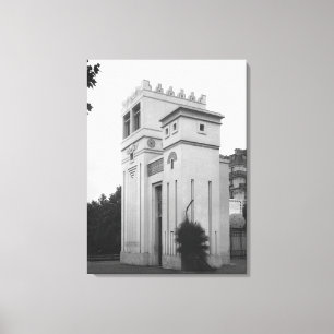 Impressão Em Tela Casa Assyrian, exposição universal, Paris