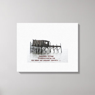 Impressão Em Tela Casa de campo da lua de mel - aterragem de