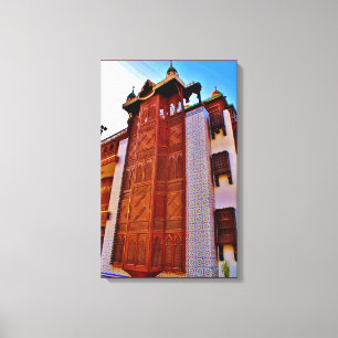 Impressão Em Tela Casa histórica