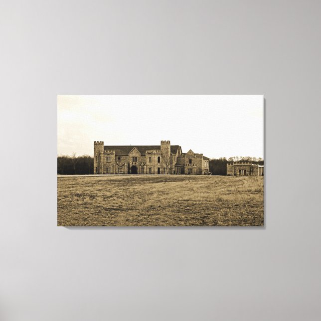 Impressão Em Tela Casa pequena na pradaria (Frente)