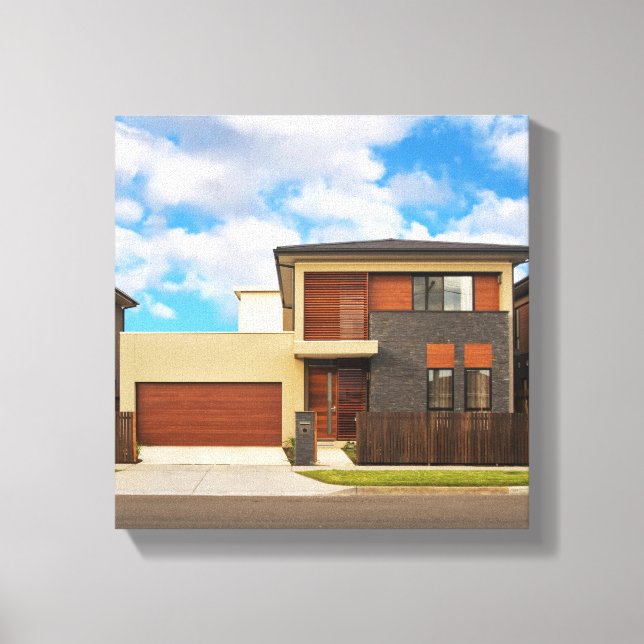 Impressão Em Tela Casa residencial (Frente)