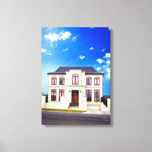 Impressão Em Tela Casa residencial