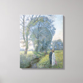 Impressão Em Tela Casal Envolvido (Casamento e Casamento) (Noivado)