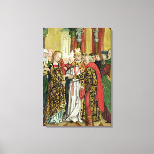 Impressão Em Tela Casamento da Virgem, do Dome Altar, 1499