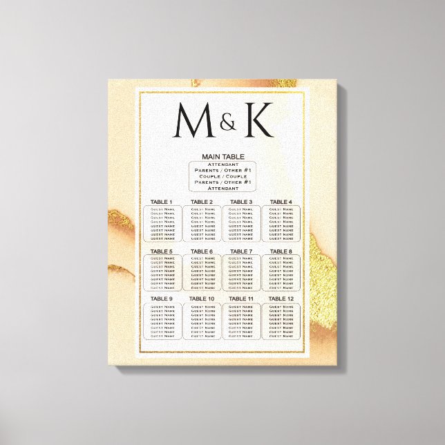 Impressão Em Tela Casamento 💡 Óleo Coral Moderno (Frente)