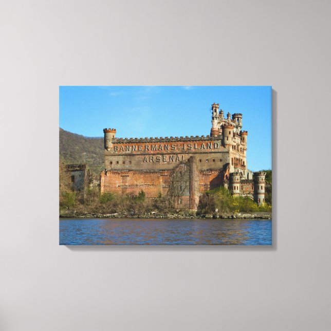 Impressão Em Tela Castelo Bannerman (Frente)