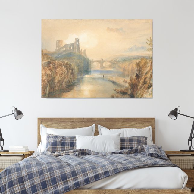 Impressão Em Tela Castelo Barnard (Insitu(Quarto))