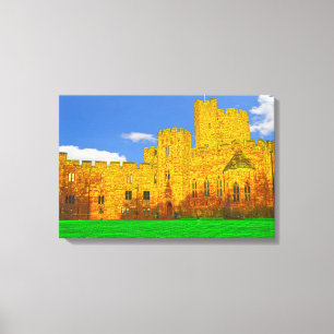 Impressão Em Tela Castelo de Peckforton em Tarporley, Cheshire