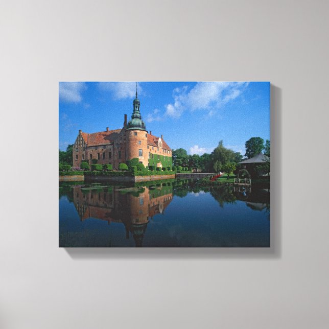 Impressão Em Tela Castelo de Vittskovle, Skane, Suecia (Frente)