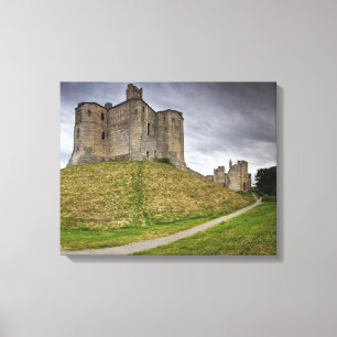 Impressão Em Tela Castelo de Warkworth em Northumberland, Inglaterra