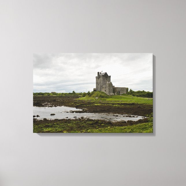 Impressão Em Tela Castelo Dunguaire, impressão de tela na Irlanda (Frente)