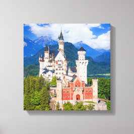 Impressão Em Tela Castelo Neuschwanstein Alemanha