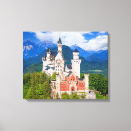 Impressão Em Tela Castelo Neuschwanstein Alemanha