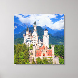Impressão Em Tela Castelo Neuschwanstein Alemanha