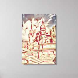 Impressão Em Tela Castelo Peles