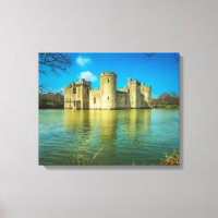 Castelo Scenic Bodiam em East Sussex Inglaterra