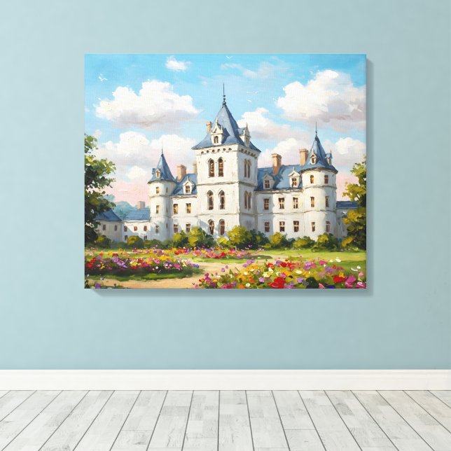 Impressão Em Tela Castle (Insitu(piso de madeira))