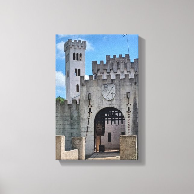 Impressão Em Tela Castle Drawbridge (Frente)