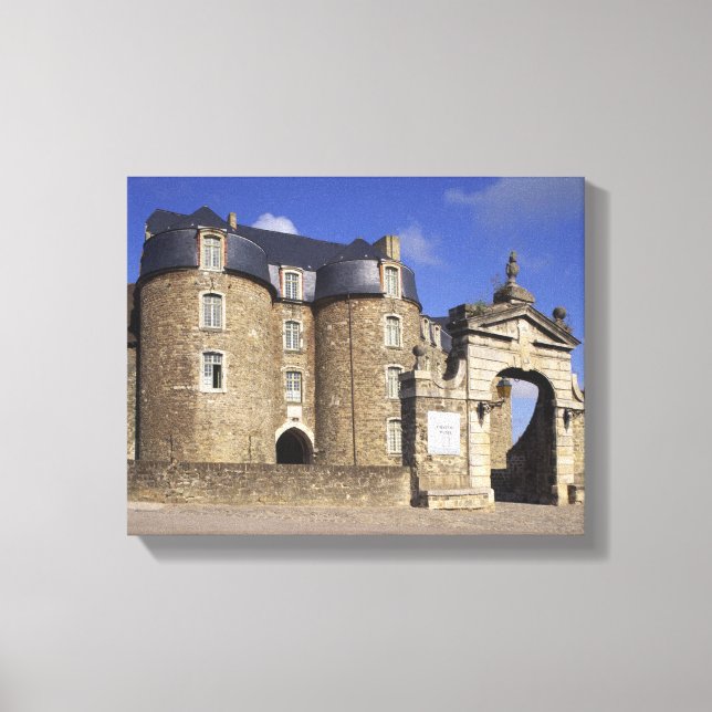 Impressão Em Tela Castle e Museum, Boulogne, Pas-de-Calais, (Frente)