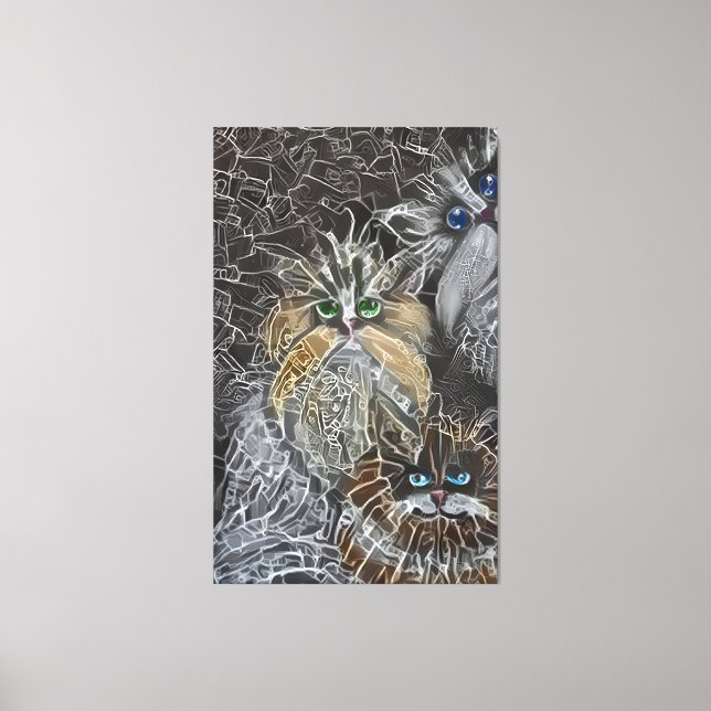 Impressão Em Tela Cat3 - Photobomb (Frente)