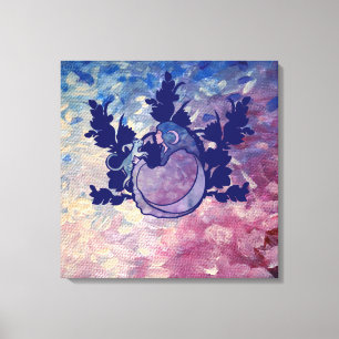 Impressão Em Tela Cat Witch Moon Goddese Wiccan Cat Person