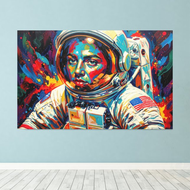 Impressão Em Tela Catacumbas da Lua-3 (Insitu(piso de madeira))