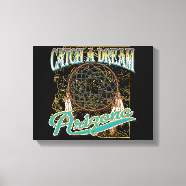Impressão Em Tela Catcher de Sonho de arizona (Frente)