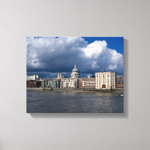 Impressão Em Tela Catedral de Paul da rua