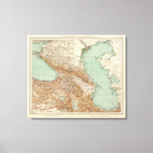 Impressão Em Tela Caucasia 7374, mar Cáspio