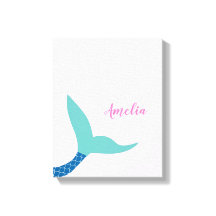 Cauda de sereia mágica rosa azul turquesa personal