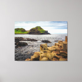 Impressão Em Tela Causeway Coast Basalt Columns Ireland Landscape
