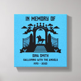 Impressão Em Tela Cavaleiros Funerais Em Memória