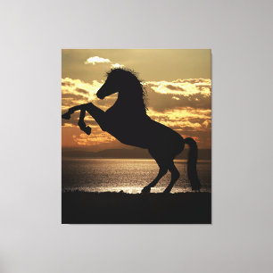 Impressão Em Tela cavalo