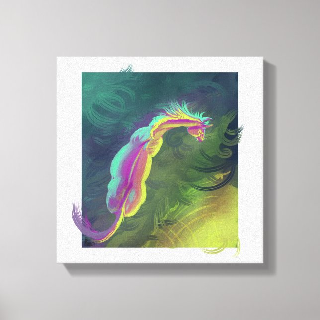 Impressão Em Tela Cavalo a olhar para a distância (Frente)