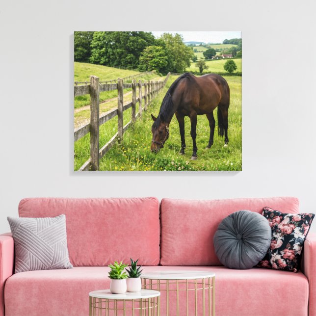 Impressão Em Tela Cavalo do Prado Rural (Insitu(Sala de estar))