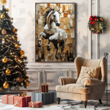 Cavalo Galopante em Imparidades Dinâmicas da Arte