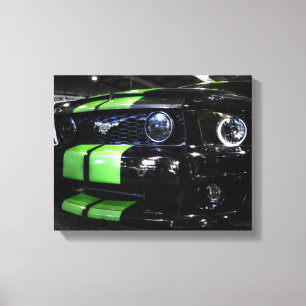 Impressão Em Tela Cavalo Negro II