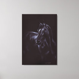 Impressão Em Tela Cavalo pintado à mão