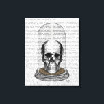 Impressão Em Tela Caveira No Jato Da Bela<br><div class="desc">Animais e Natureza</div>