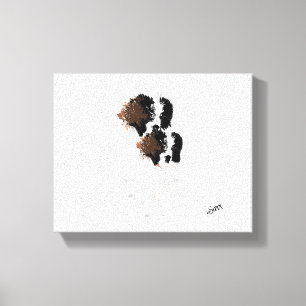 Impressão Em Tela Cavvas Art: Capturado Em Uma Blizzard