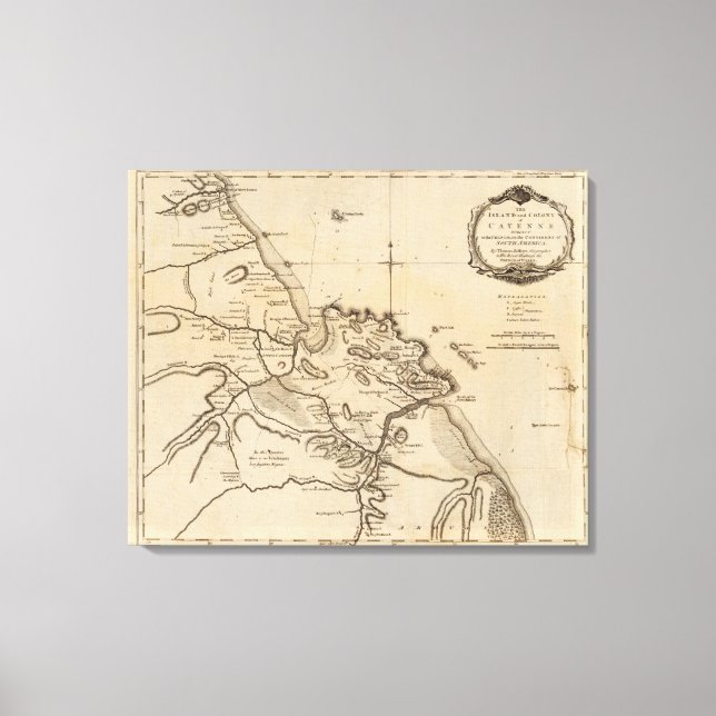 Impressão Em Tela Cayenne (Frente)