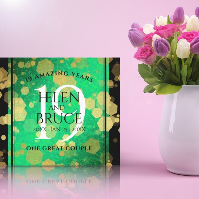 Impressão Em Tela Celebração do aniversário de casamento do Elegante (Criador carregado)