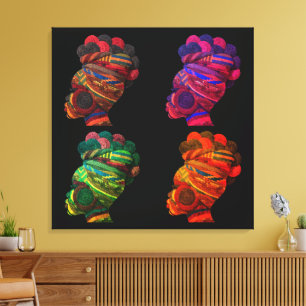 Impressão Em Tela Celebrando a Arte das Mulheres Quilters
