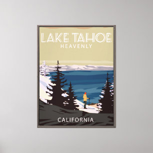 Impressão Em Tela Celestial, Lago Tahoe Quadro em Tela